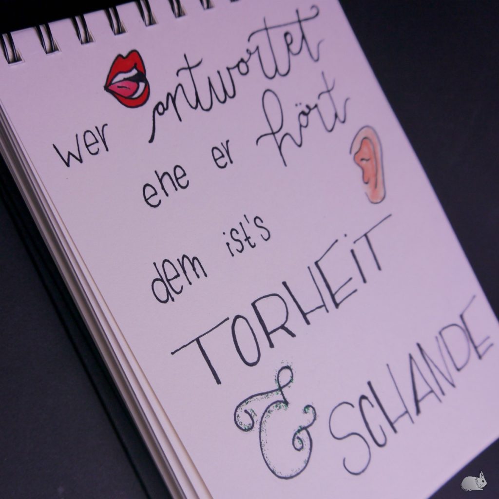 Wenn man nichts Nettes zu sagen hat&hellip; Mehr als Juwelen